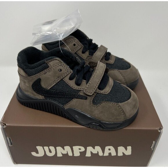Size 9c - Jordan Jumpman Jack TR Travis Scott Dark Mocha (TD) FJ2852-204 IN HAND